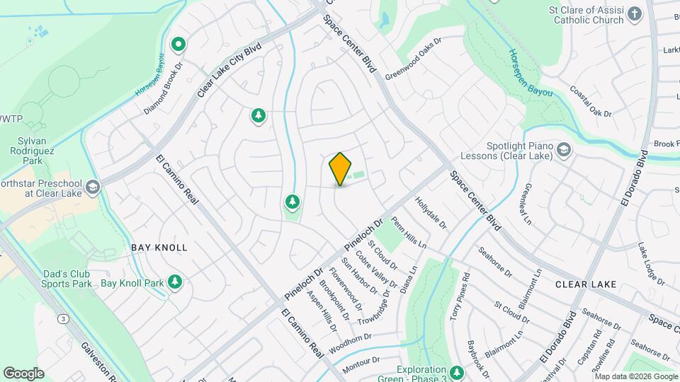 14703 St Cloud Dr Map and Location Details