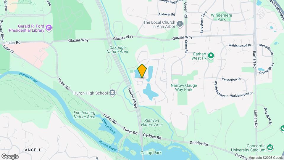 614 Peninsula Ct Map and Location Details