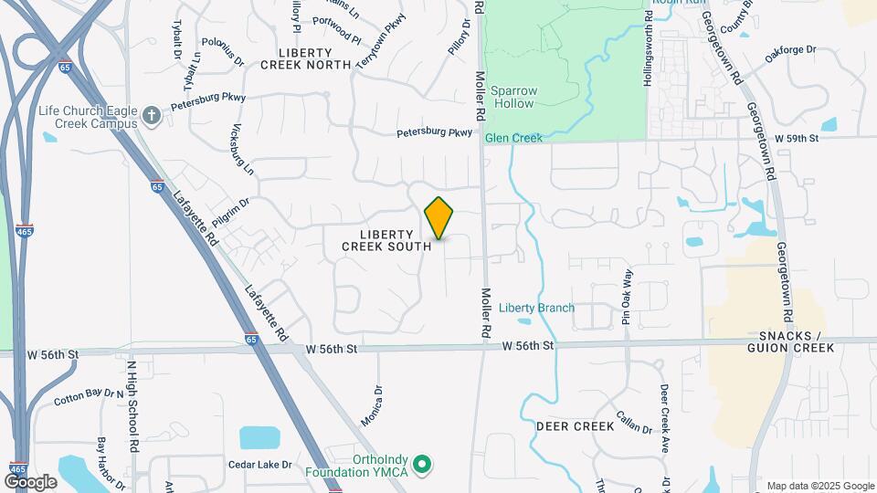 5758 Prestonwood Dr Map and Location Details