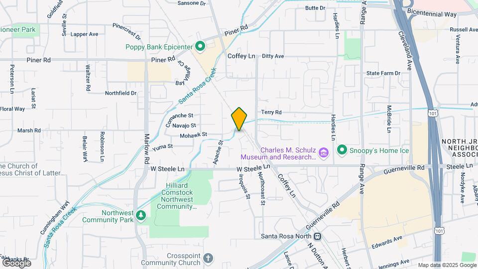 2866 Apple Valley Ln Map and Location Details