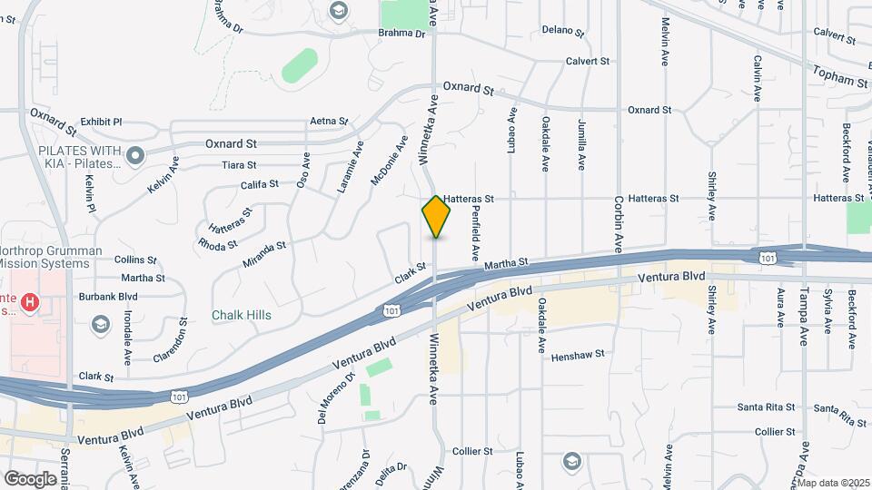 5662 Winnetka Ave Map and Location Details