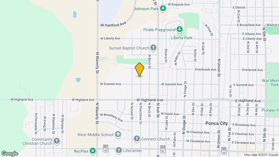 818 N Peachtree St Map and Location Details