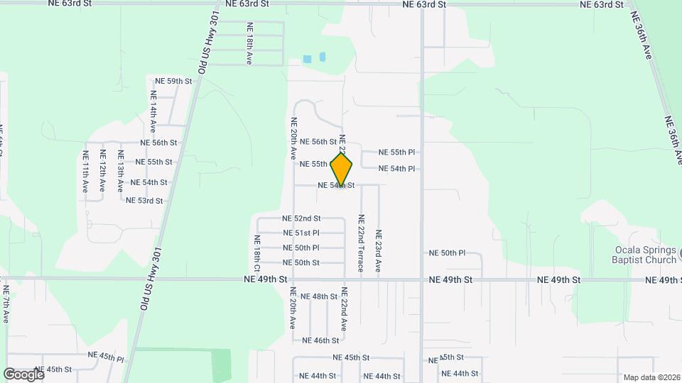2190 NE 54th St Map and Location Details