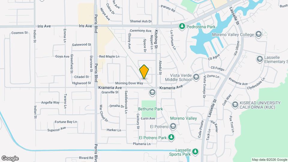 25266 Morning Dove Way Map and Location Details