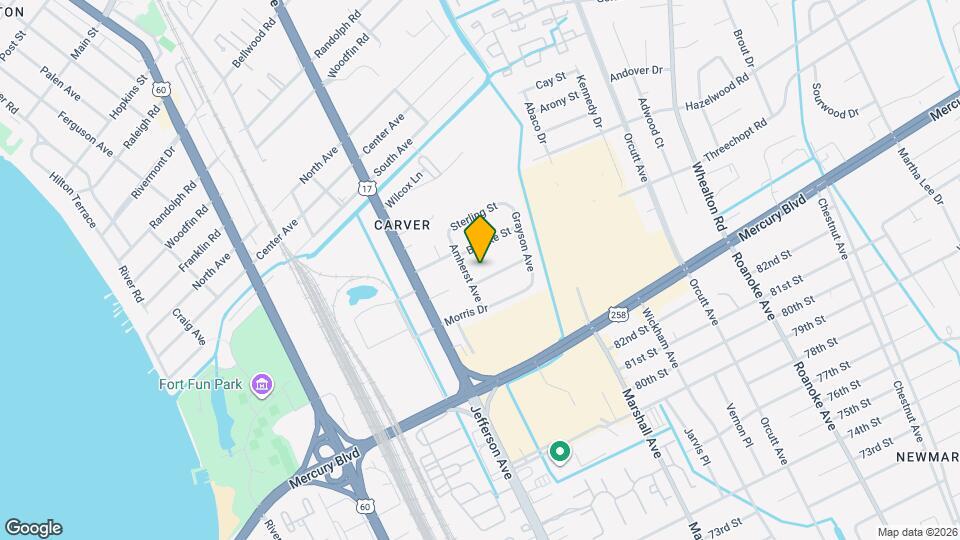 619 Brewer St Map and Location Details