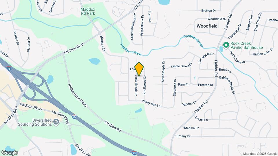6926 Vesta Brook Dr Map and Location Details