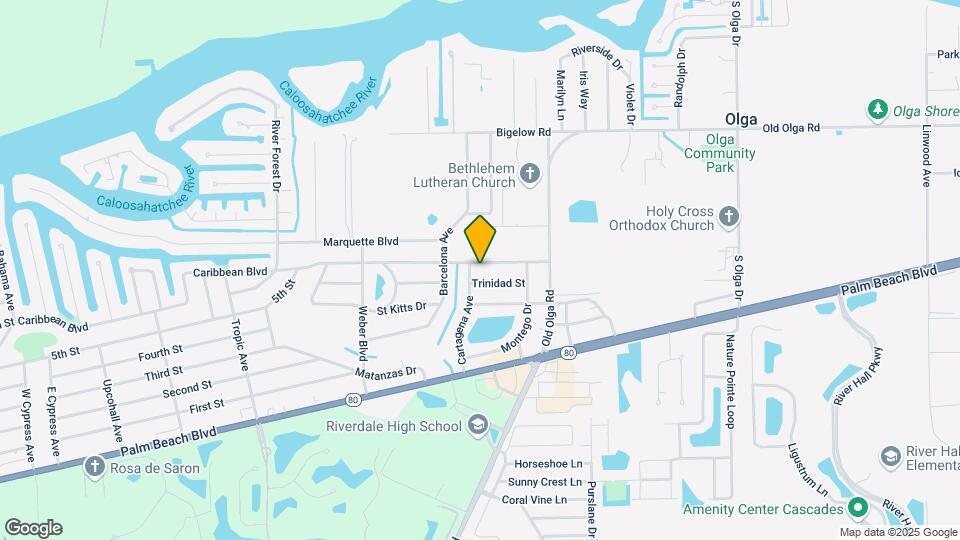 14125 Caribbean Blvd Map and Location Details