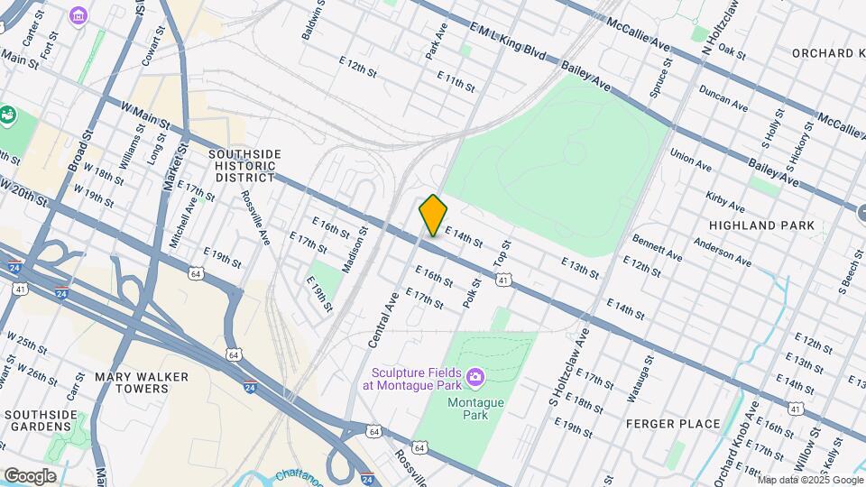 East Line Apartments - Live on Main Street Mapa y Detalles de la Ubicación