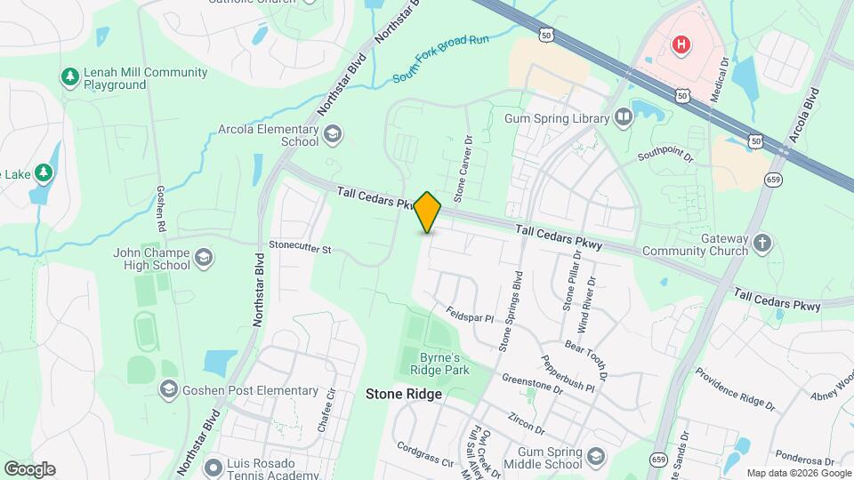 41859 Cinnabar Square Map and Location Details