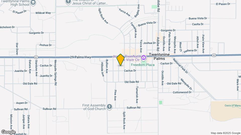 6587 Oasis Ave Map and Location Details