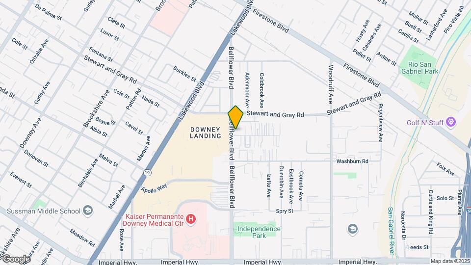 11944 Bellflower Blvd Map and Location Details