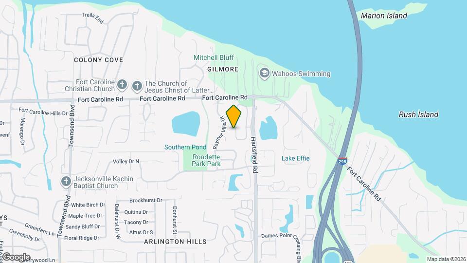 3697 Hartsfield Forest Cir Map and Location Details