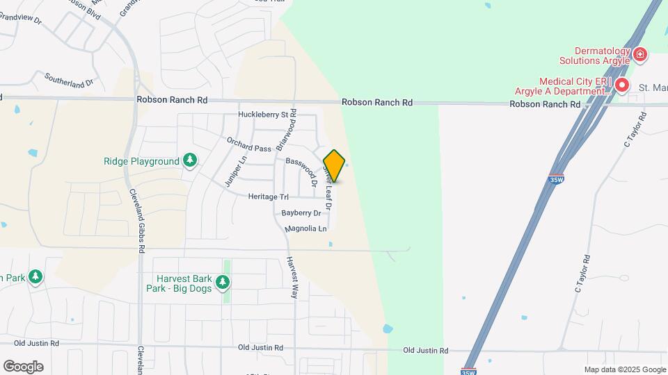 2513 Silver Leaf Dr Map and Location Details