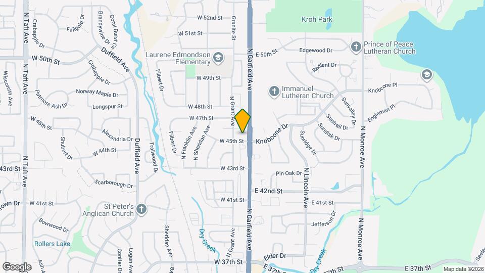 115 W 45th St, Unit APT C Map and Location Details
