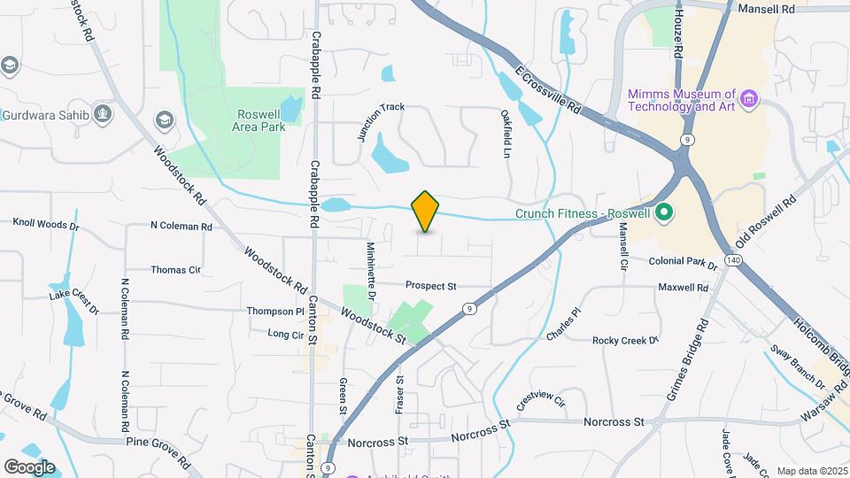 1275 Pine Valley Ct Map and Location Details