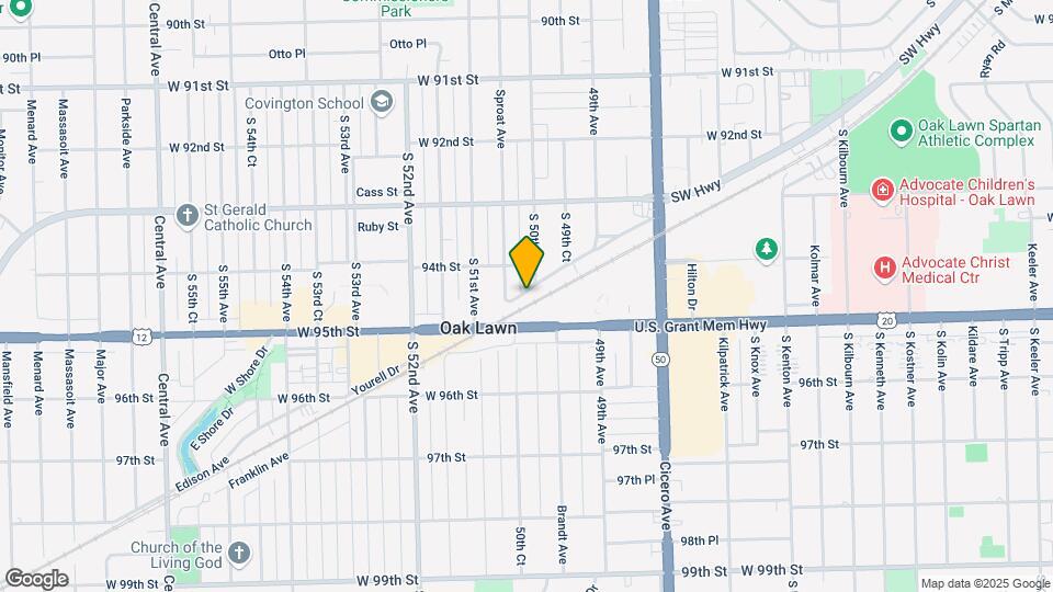 5007 Columbus Dr-Unit -5007A Map and Location Details