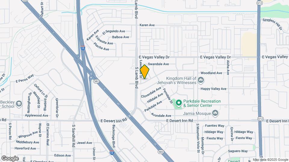4276 Ridgedale Ave Map and Location Details