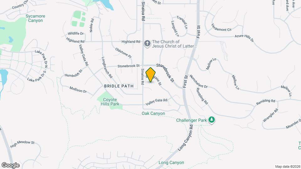 525 Aqueduct Ct Map and Location Details