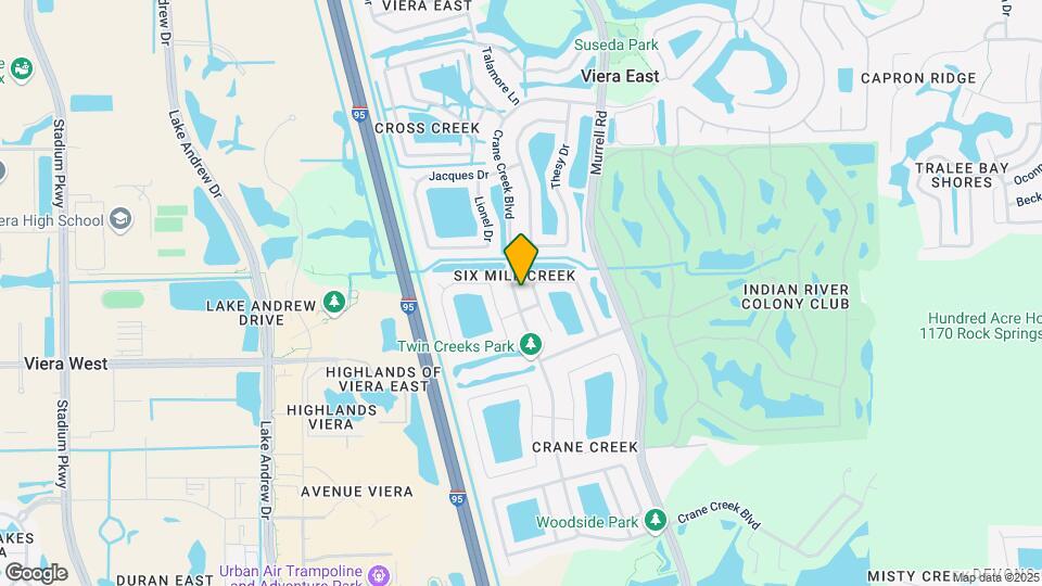 1885 Crane Creek Blvd Map and Location Details