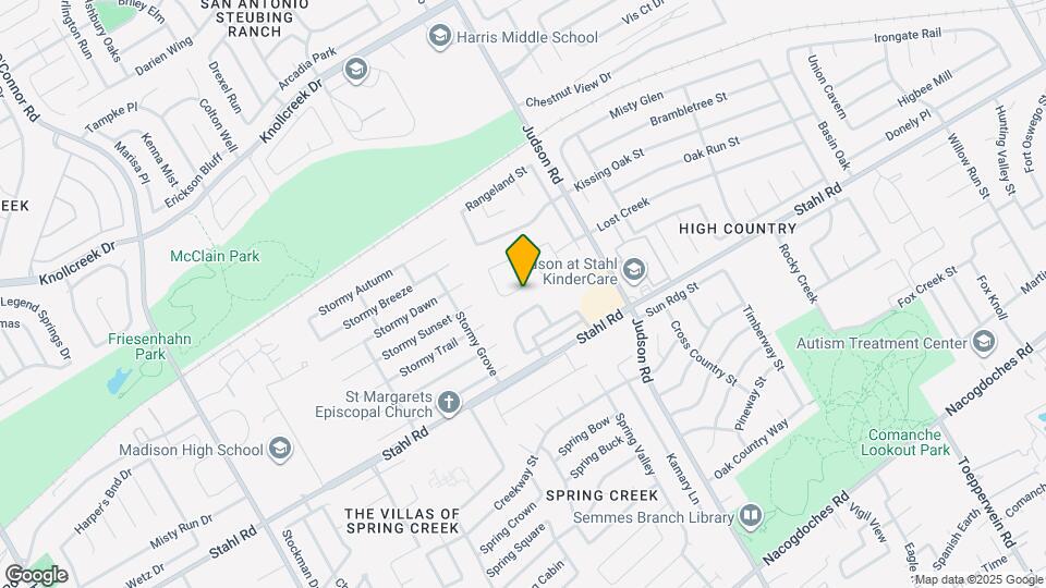 16307 Bitter Creek St Map and Location Details