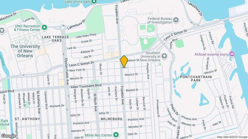 6335 Franklin Ave Map and Location Details