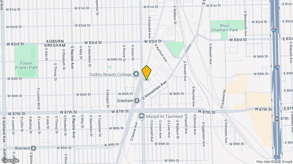 8518 S Givins Ct Map and Location Details