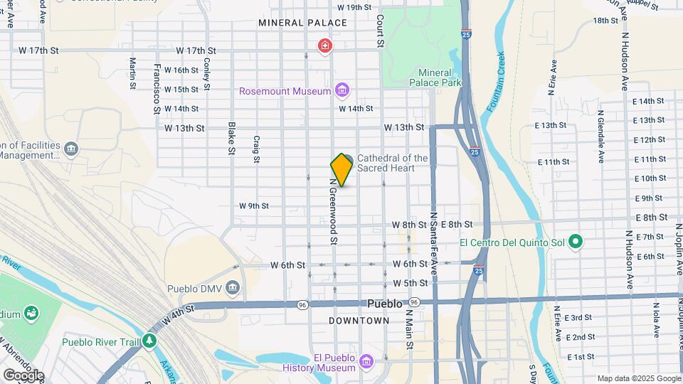 420 W 10th St Mapa y Detalles de la Ubicación