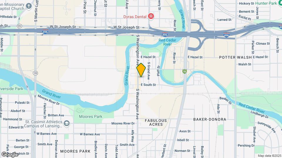Reo Lofts Mapa y Detalles de la Ubicación