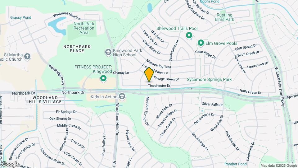 2523 Tinechester Dr Map and Location Details