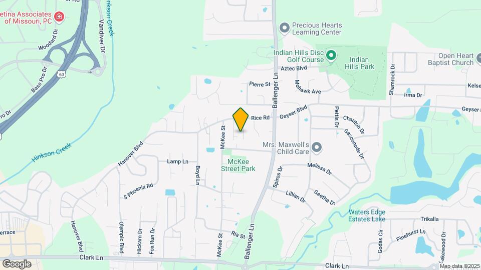 2103 Meadowvale Ct Mapa y Detalles de la Ubicación