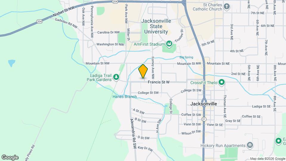 801 Francis St W Map and Location Details