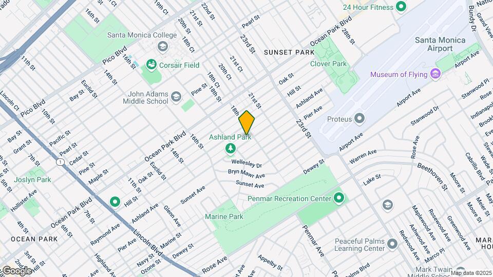 1733 Ashland Ave Map and Location Details