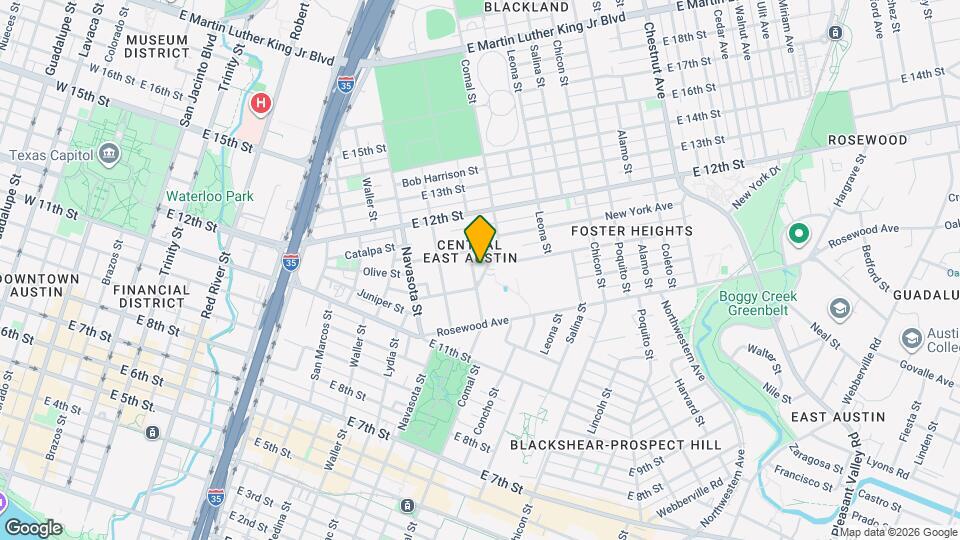 1171 Angelina St Map and Location Details