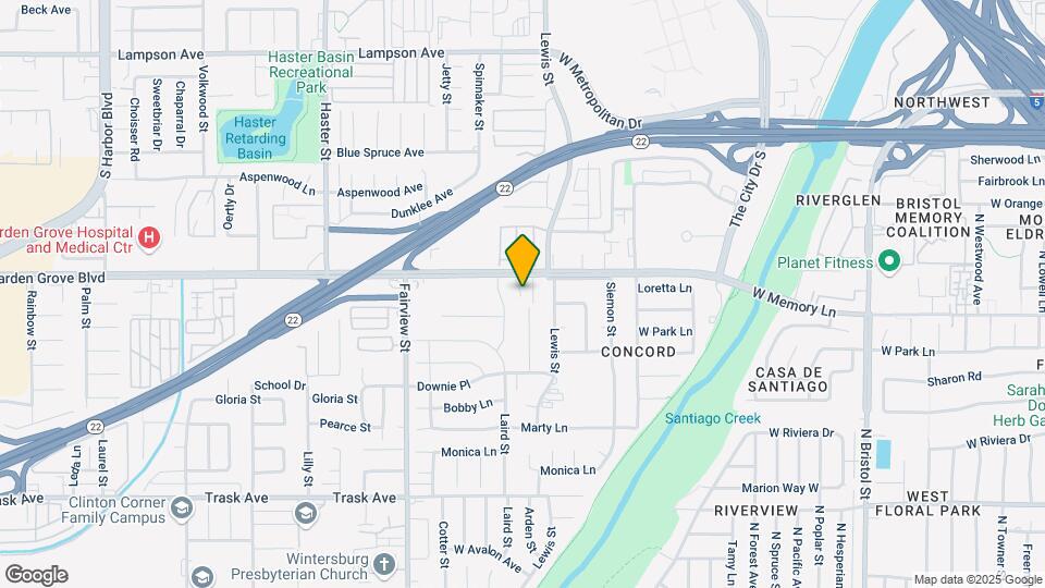 13462 Garden Grove Blvd Map and Location Details