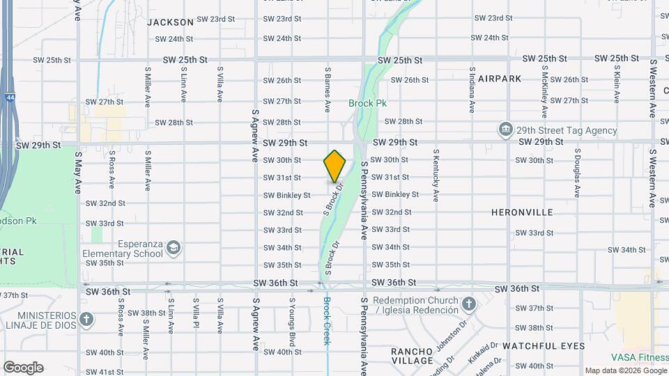 3215 S Brock Dr Map and Location Details