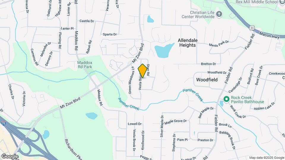 6690 Vesta Brook Dr Map and Location Details