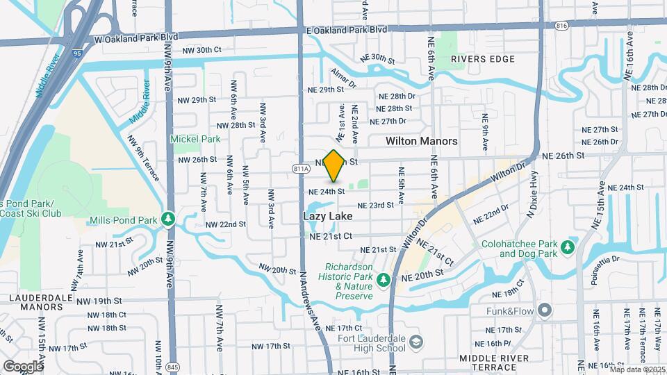 57 NE 24th St, Unit 63 Map and Location Details