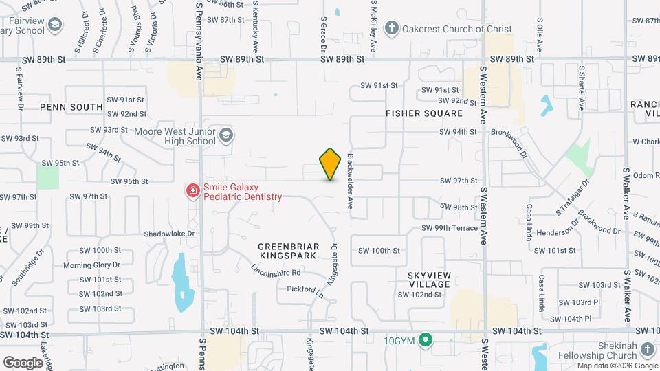 1306 SW 96th St Map and Location Details