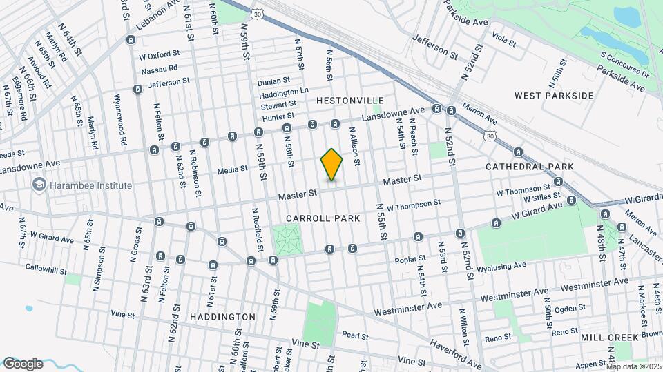 5623 Master St Map and Location Details
