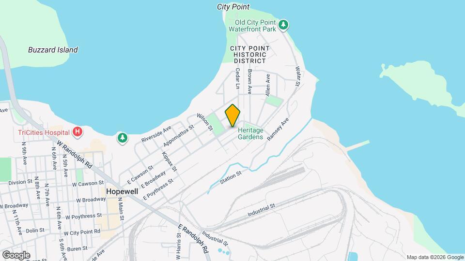 802 E Broadway Map and Location Details