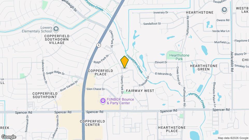 15230 Chimney Hill Cir Map and Location Details