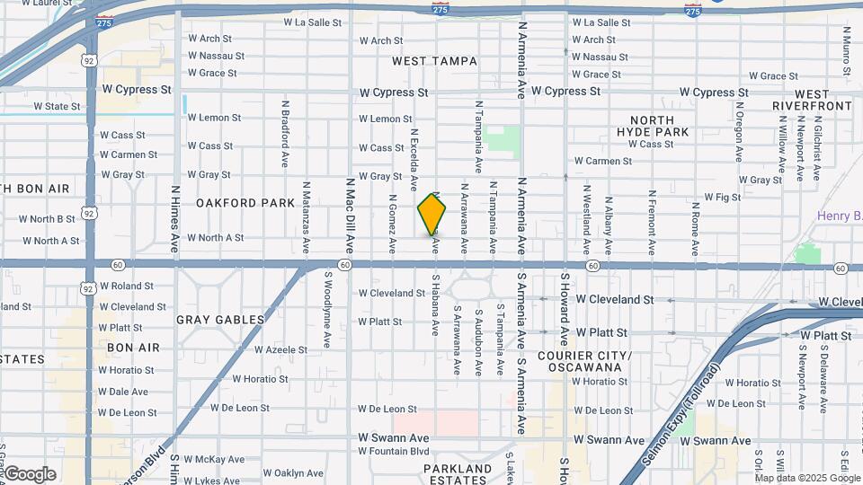 2802 W North A St Map and Location Details