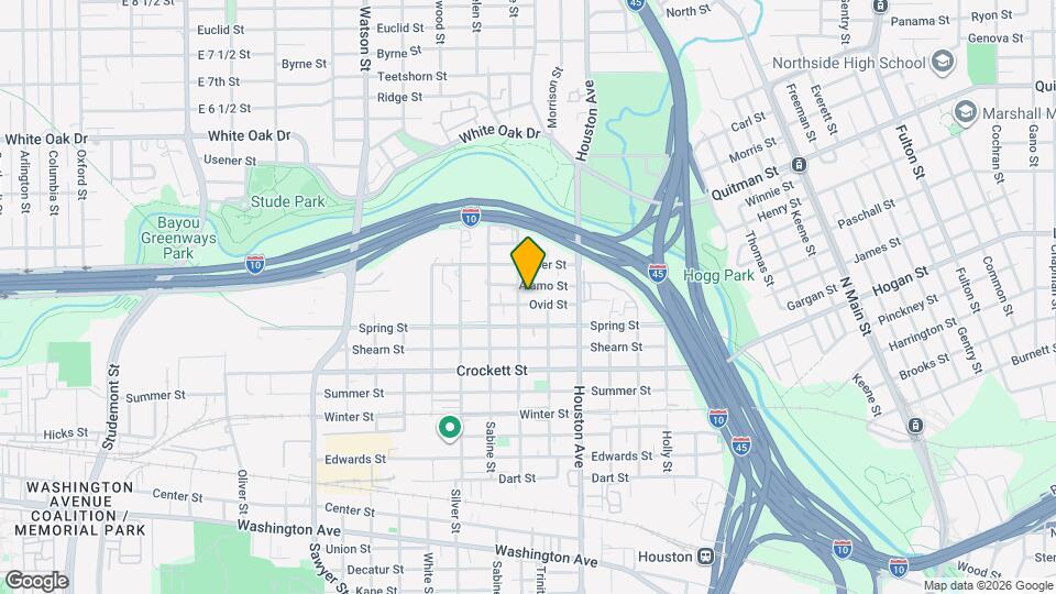 2104 Colorado St Map and Location Details