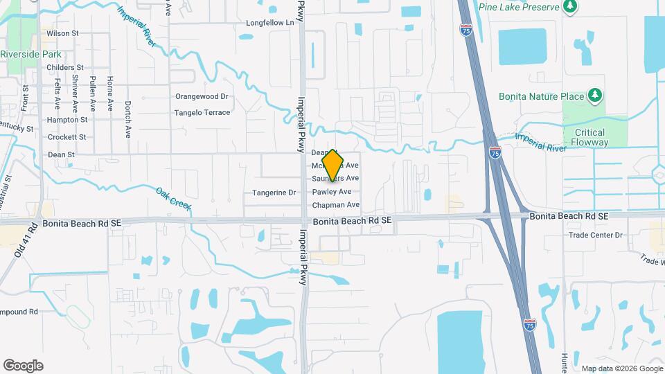 11607 Pawley Ave Map and Location Details