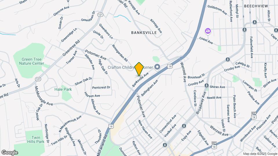 2806 Banksville Ave Mapa y Detalles de la Ubicación