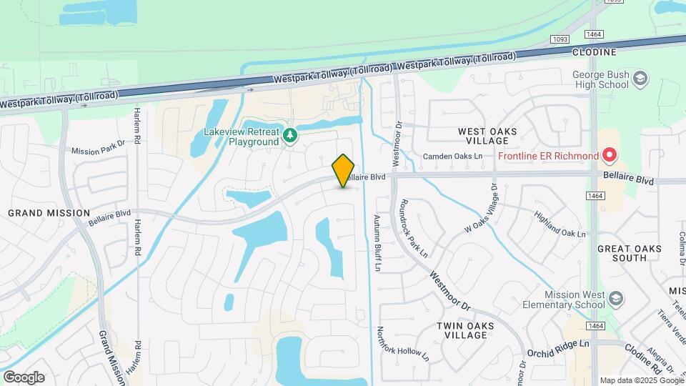 18227 Grayson Blf Wy Map and Location Details