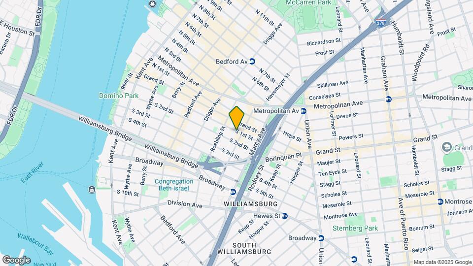 242 S 1st St Map and Location Details