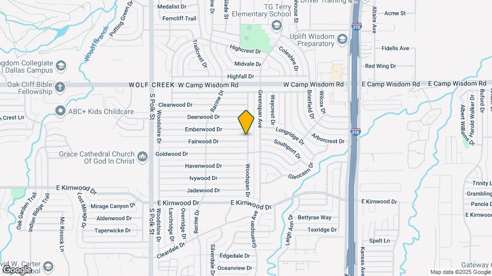 705 Fairwood Dr Map and Location Details