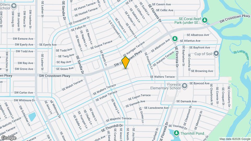 1430 SE Ocean Ln Map and Location Details