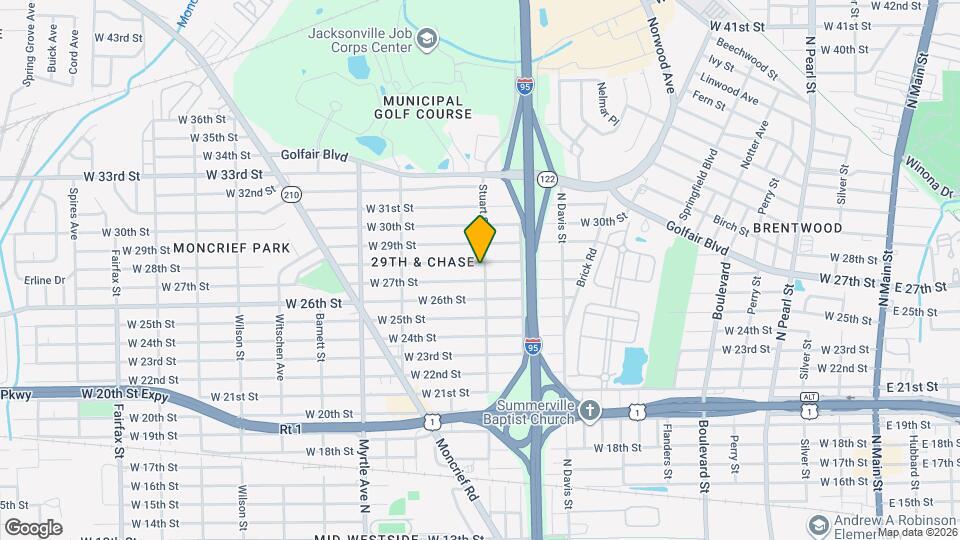 3716 Stuart St Map and Location Details